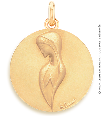 Médaille Vierge des Mers  - medaillle bapteme Becker