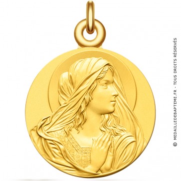 Médaille Vierge en prière