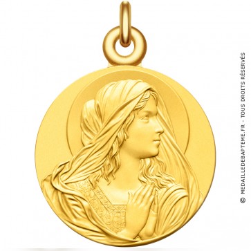 Médaille Vierge en prière