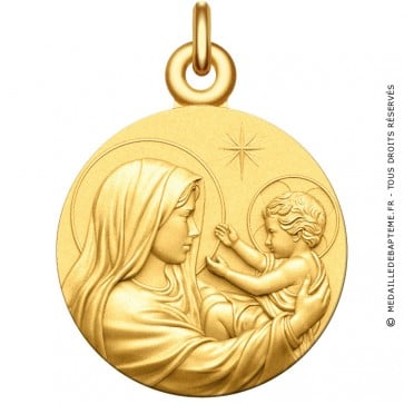 Médaille Vierge à l'enfant