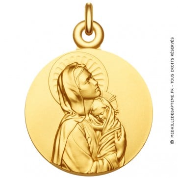 Médaille Vierge à l'Enfant "La Maternité"