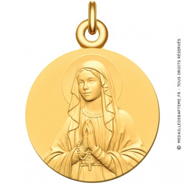 Médaille Vierge Immaculée Conception (Or Jaune)