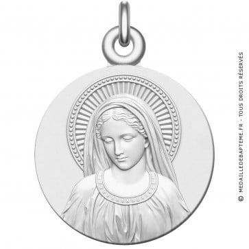 Médaille Madone Antique (Argent)