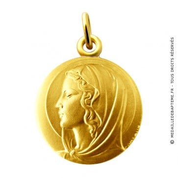 Médaille Vierge Martineau (Or Jaune)
