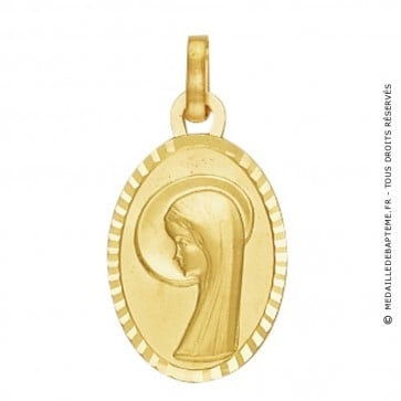 Médaille Vierge Ovale