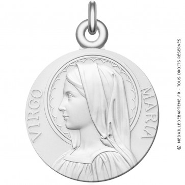 Médaille Vierge - Virgo Maria (Argent)