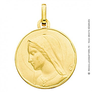 Medaille Vierge Priante (or jaune)