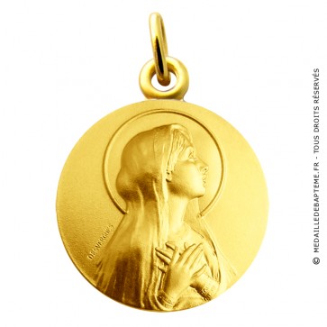 Médaille Virgo Maria Martineau (Or Jaune)