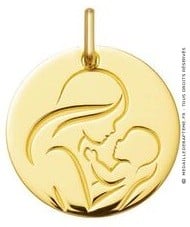 Médaille Amour Maternel (Or Jaune)