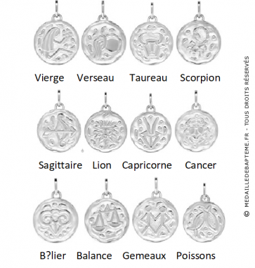 Médaille Zodiaque (argent)