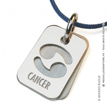 Pendentif SIGNS Cancer (Argent)