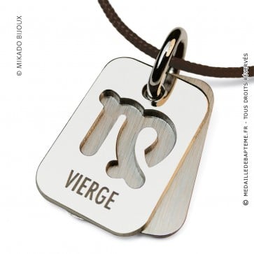 Pendentif SIGNS Vierge (Argent)