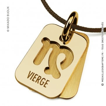 Pendentif SIGNS Vierge (Or Jaune)