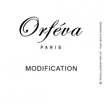  Forfait Modification de gravure