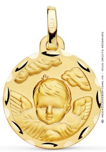 Médaille Ange dans les Nuages