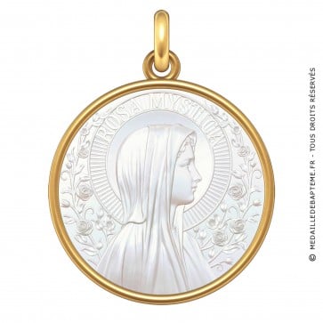 Médaille la Vierge Rosa Mystica