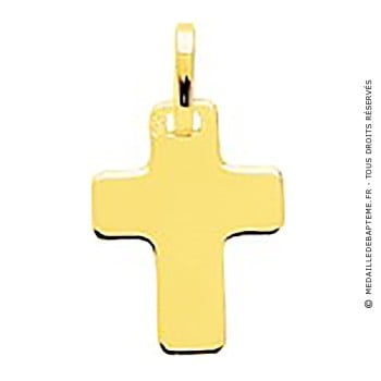 Pendentif Croix (Or Jaune)