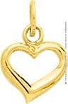 Pendentif joli coeur (Or Jaune)