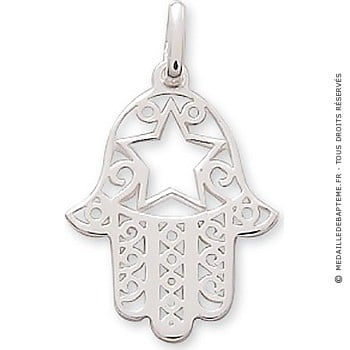 Pendentif Main de Fatma (Argent)