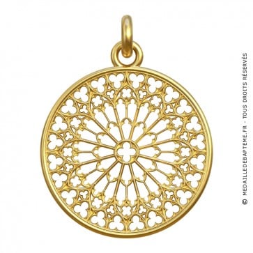 Médaille Rosace Notre Dame de Paris