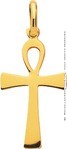 Pendentif Croix Egyptienne (Plaqué Or)