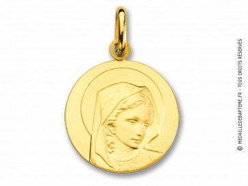 Médaille Vierge Gracieuse (Or Jaune)