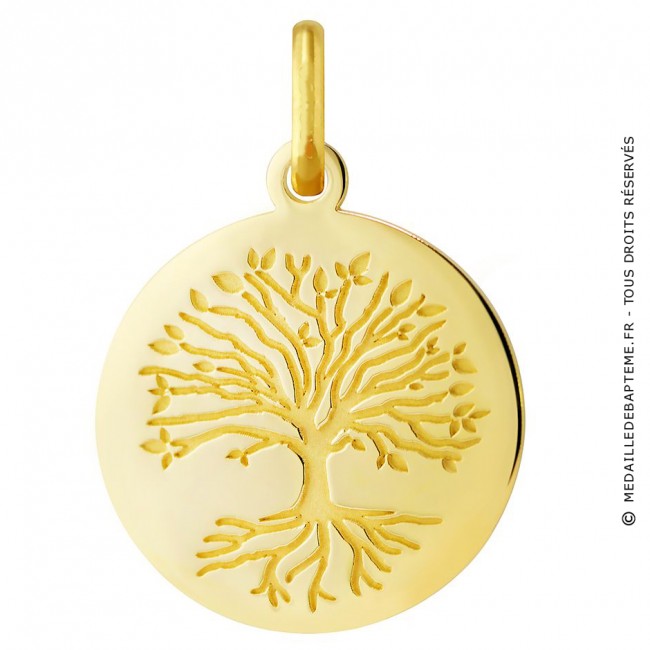 Médaille Arbre de Vie avec racines