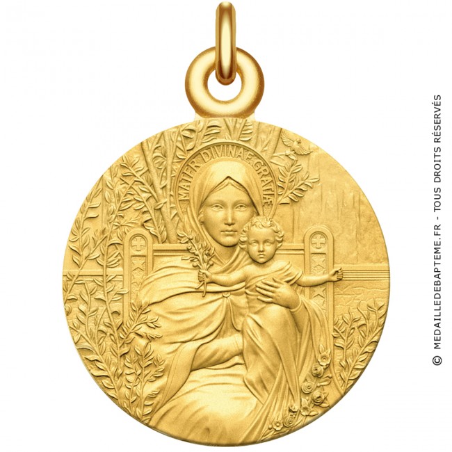 Prière et médaille de saint Christophe (français non garanti