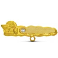 Epingle de bébé Petit Ange et Oxyde (Or Jaune )