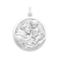 Médaille Saint Antoine de Padoue 20mm (Argent)
