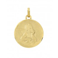 Médaille Ange Gardien Raphael (or jaune)