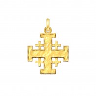 Croix de Jérusalem (Or jaune)