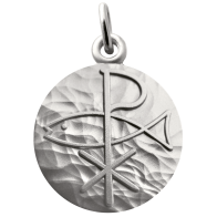 Médaille Symbole Pax avec Poisson (argent)