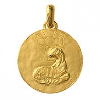 Médaille Agneau Mystique 