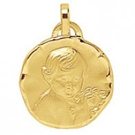 Médaille Ange Chérubin (Or Jaune)