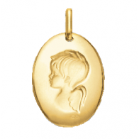 Médaille Angelot (Or Jaune)