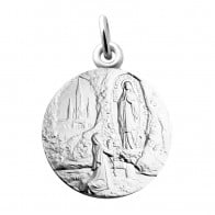 Médaille Apparition Notre Dame de Lourdes (Argent)