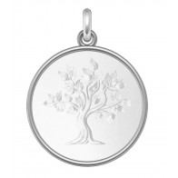 Médaille Arbre de Vie (Argent & Nacre)