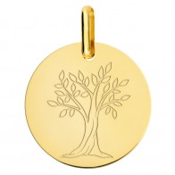 Médaille arbre de vie (Or jaune 9K)