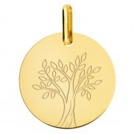 Médaille arbre de vie (Or jaune)