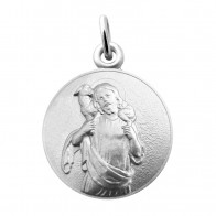 Médaille Christ Bon Pasteur (Argent)