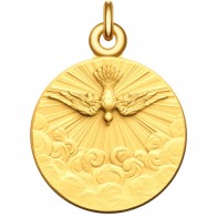 Médaille Colombe divine  (Vermeil)