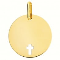 Médaille croix ajourée (Or Jaune)