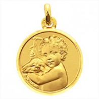 Médaille enfant Jésus ( or jaune)