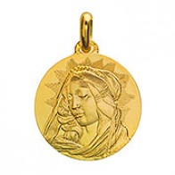 Médaille Madone du Magnificat (Or Jaune)