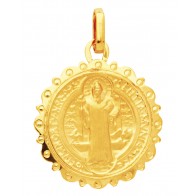 Médaille Saint Benoît (Or Jaune)