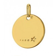 Médaille Une étoile passe (Or Jaune)