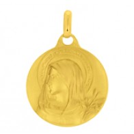 Médaille Vierge au Lys (Or Jaune)