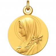 Médaille Vierge au Lys (Vermeil)