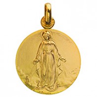 Médaille Vierge Aux Stigmates